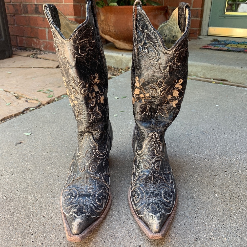 Corral Boots, Size 7.5